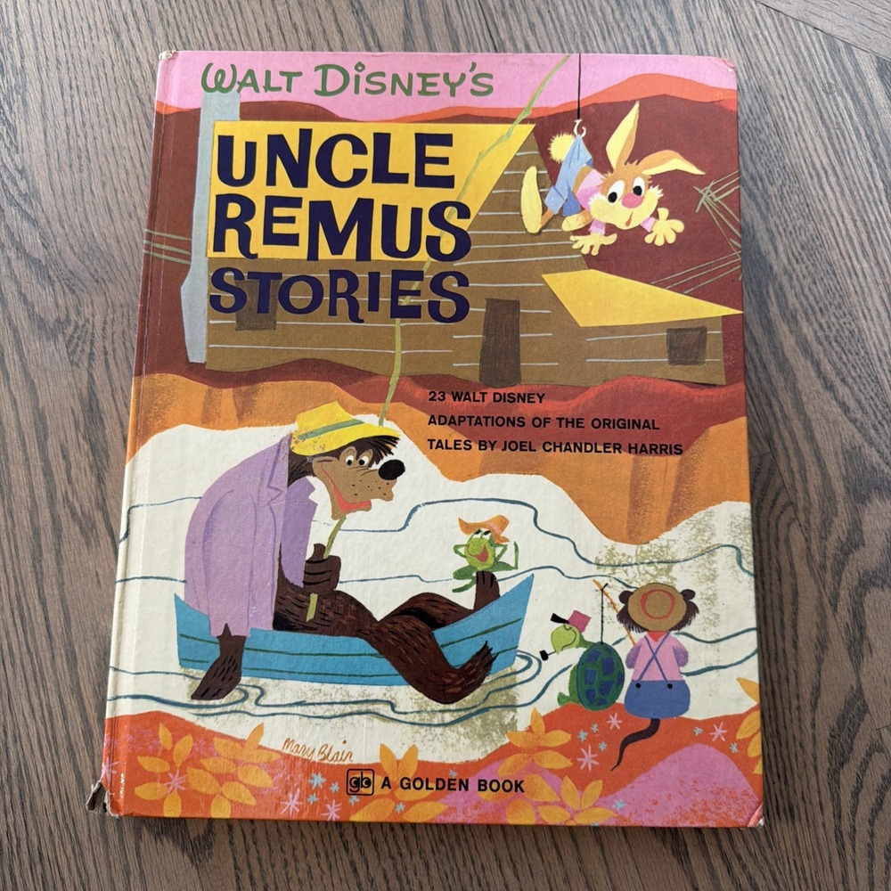 Vtg Walt Disney Uncle Remus Stories Joel Chandler Harris 1st Ed 1947 Mary Blair